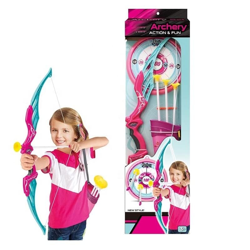 Kids Bow & Arrow Toy, Boys and Girls Basic Archery Set