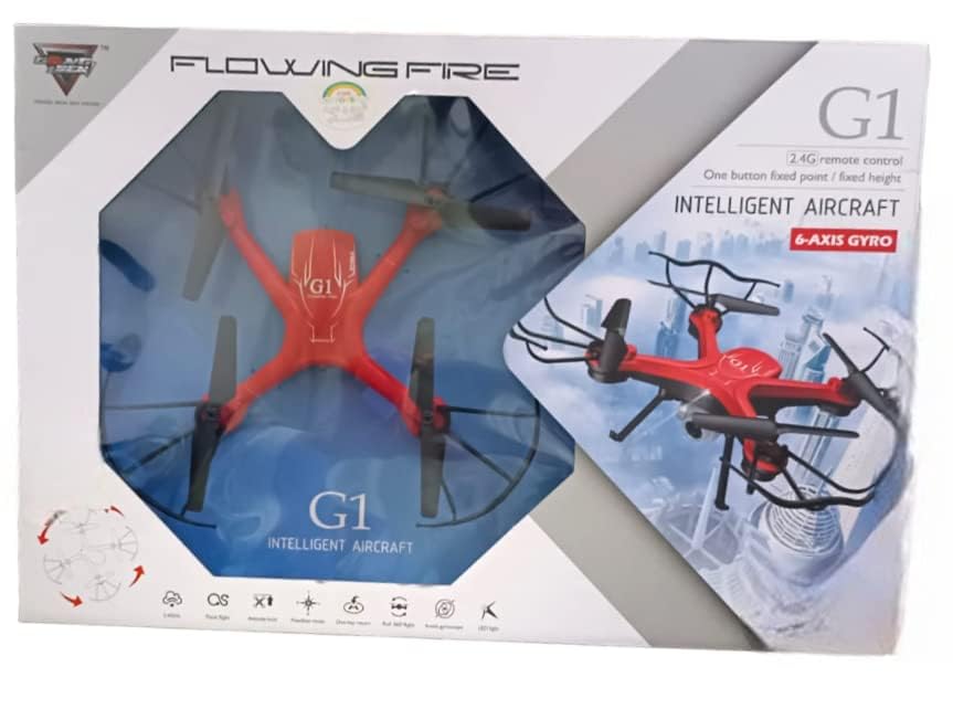😍Flowing Fire 2.4G RC Drone Plastic 6 Channe