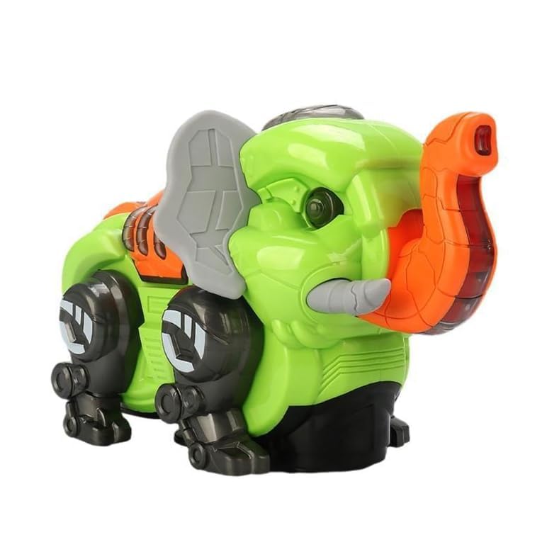 Mechanical Elephant Vehicle Car Toy with Light, Music,