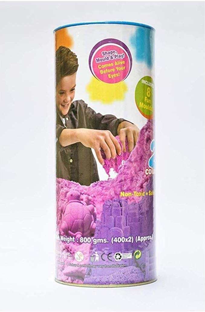 Active Sand Canister Play Kit (Pack of 2), Multicolor