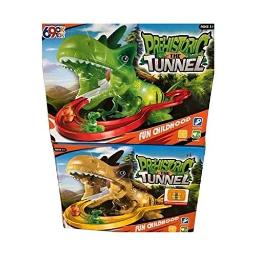 The Tunnel – Dinosaur Slide Tunnel for Kids with Lights & Roaring Sound Effects |