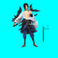 Sasuke Uchiha Action Figure with Crows