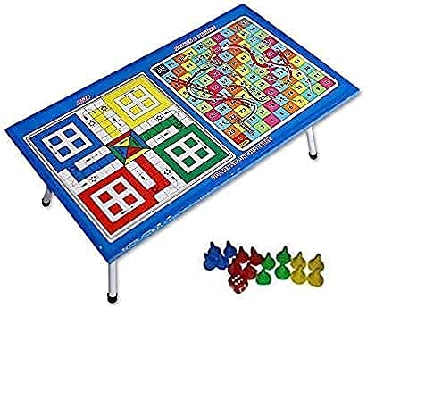 Multipurpose Folding Table  Ludo and Snake Ladder Game