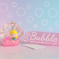Bubble Girl Keychain
