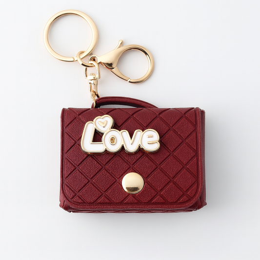 Love Mini Wallet Keychain