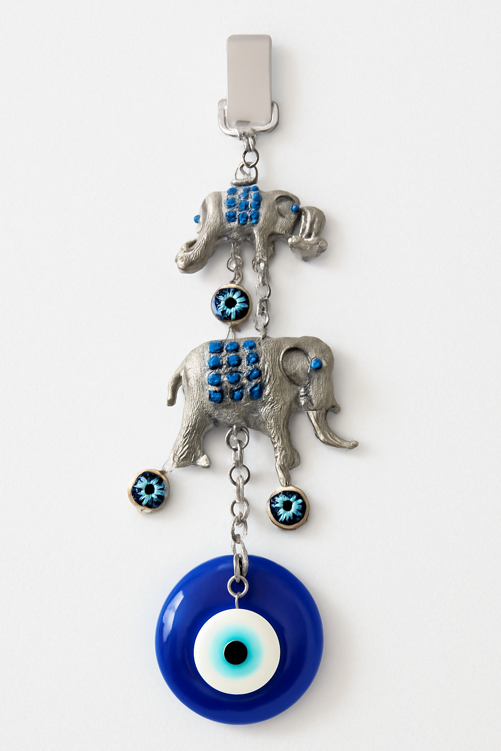 Evil Eye Elephant Hanging