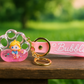 Bubble Girl Keychain