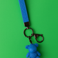 Blue Bear Keychain