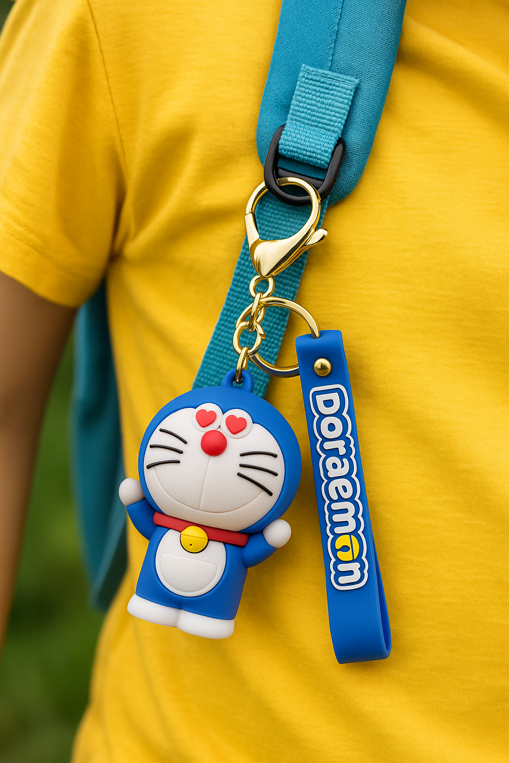 🧸 Adorable Doraemon keychain
