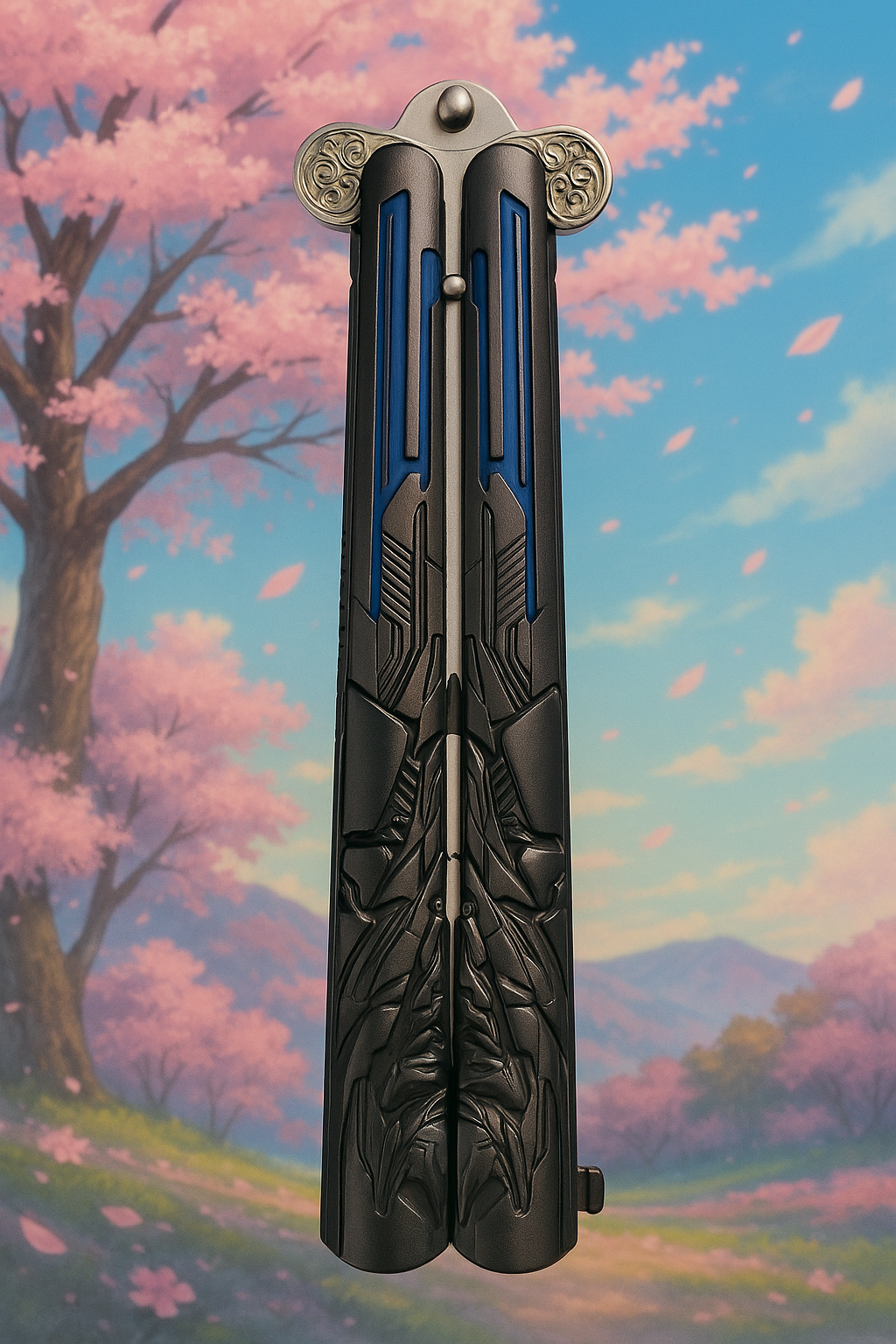 Anime Metal Butterfly