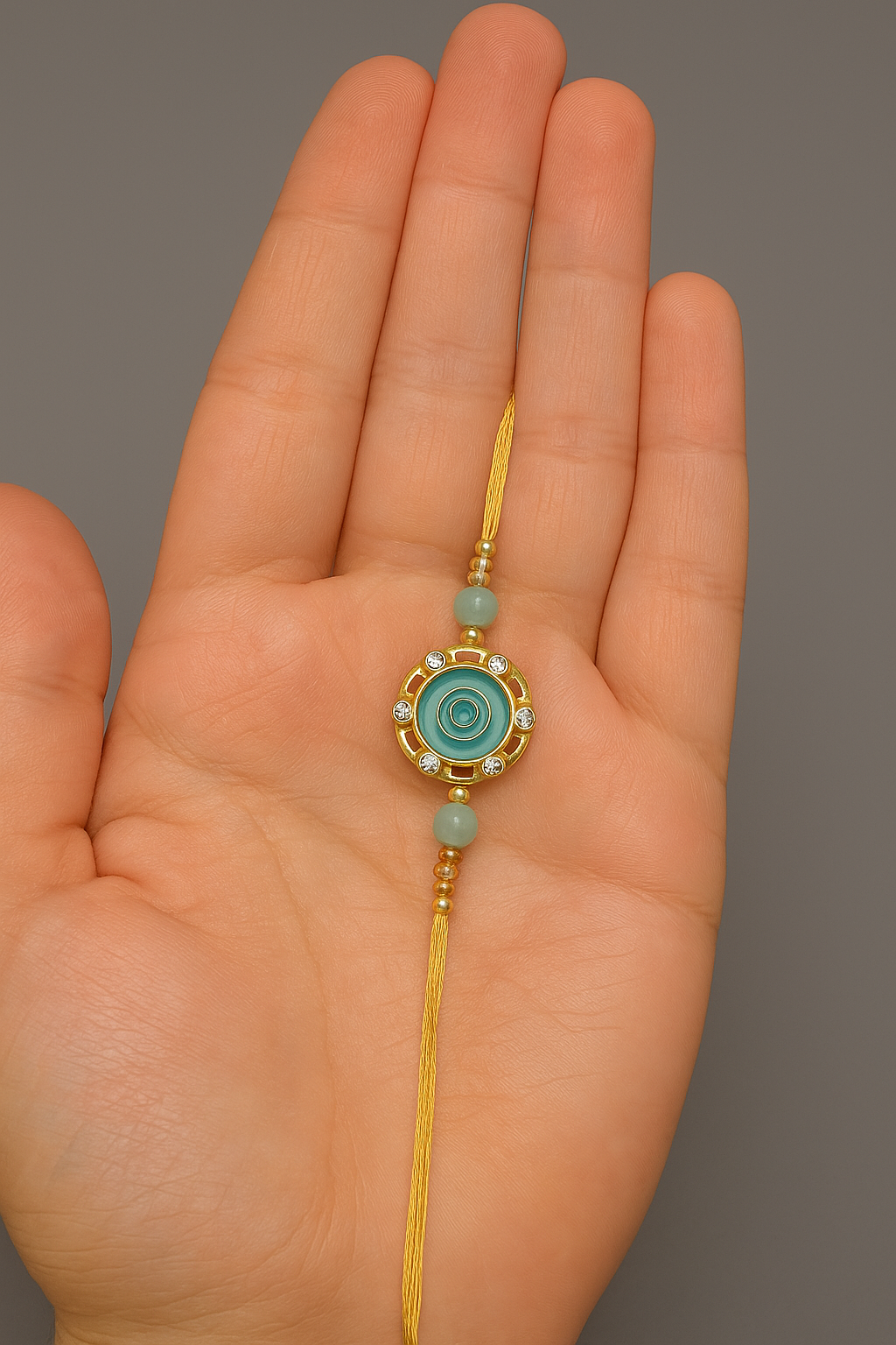 💙 Elegant Designer Rakhi Set 💫