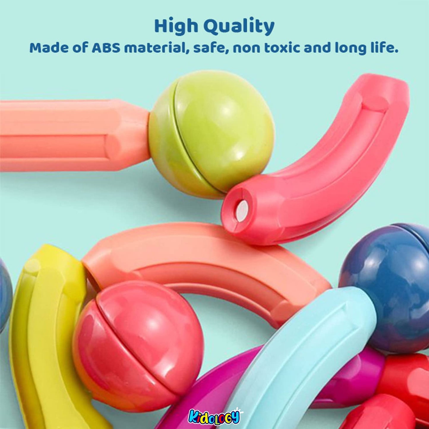 DIY Magnetic Sticks and Balls Building Blocks Toys -