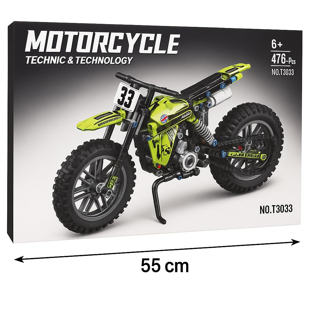 Motorcycle Toy Building Blocks Kit,Stem Bricks Sets,Toys