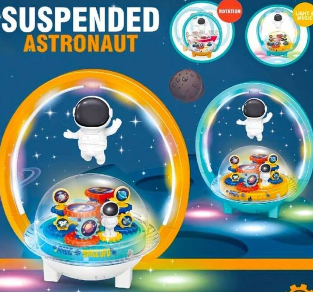 Magnetic Floating Astronaut Spaceship –