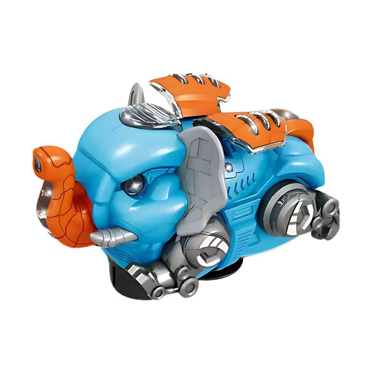 Mechanical Elephant Vehicle Car Toy with Light, Music,