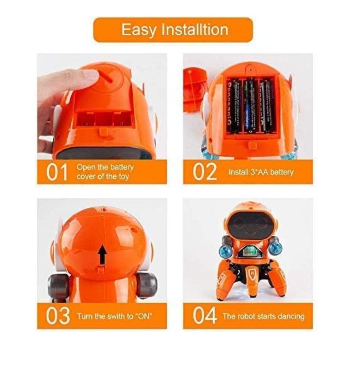 ancing Robot, Walking Electronic Battery Operated