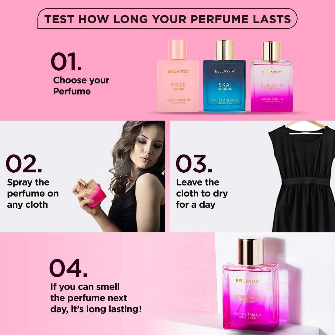 BELLAVITA Senorita Perfume for Women |