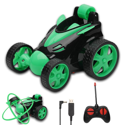 Rechargeable 360° Rotating & Rolling Small Stunt Car Toy