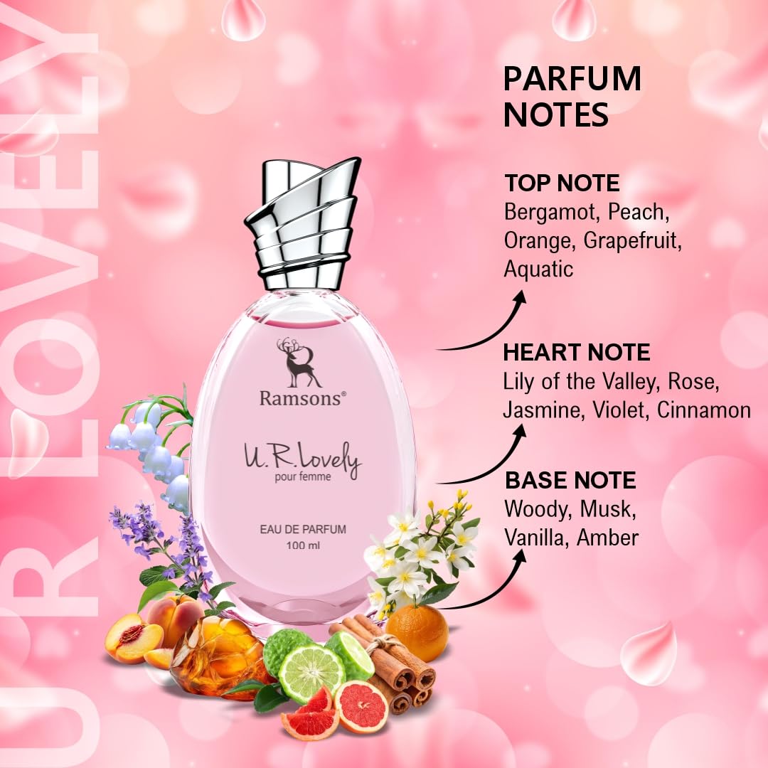 Ramsons U R Lovely Eau de Parfum for Women |