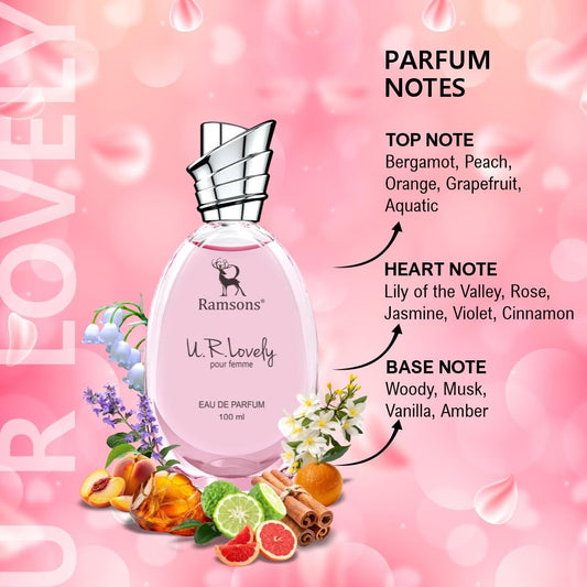 Ramsons U R Lovely Eau de Parfum for Women |