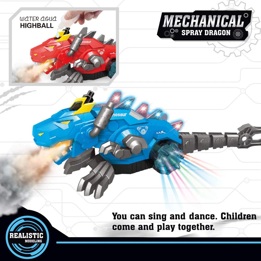 Mist Spraying Mechanical Robot Dragon Toy