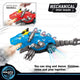 Mist Spraying Mechanical Robot Dragon Toy