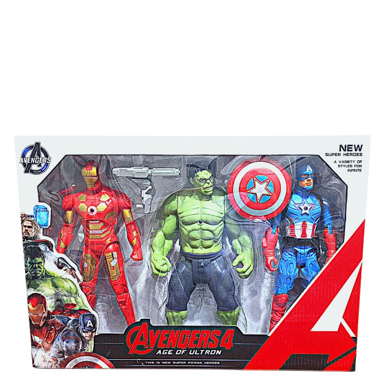 🦸‍♂️ Avengers 3 Action Figure Set