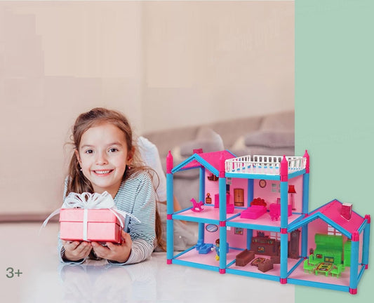 Loving Family House Set for Girls|