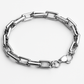 Bold Steel Chain Bracelet for Men