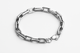Bold Steel Chain Bracelet for Men
