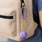 Purple Flower Keychain