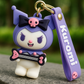 Cute and colorful Kuromi keychain