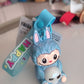 LABUBU Blue Bunny Keychain