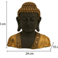 ✨ Black & Golden Buddha Bust Idol🎇