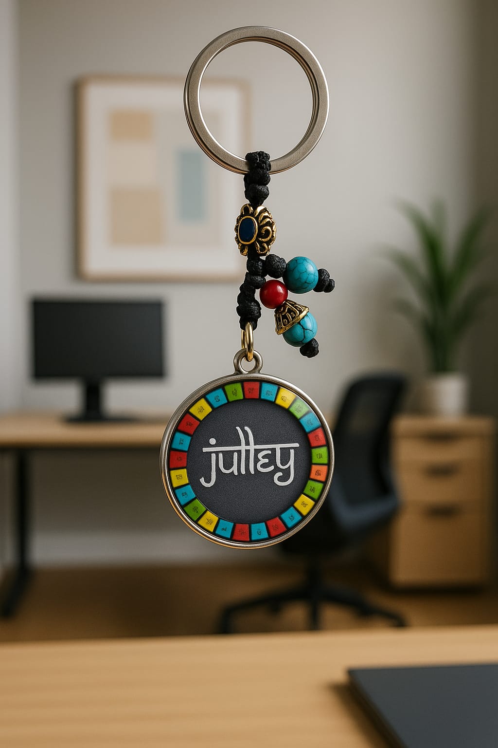 Julley Tibetan Prayer Beads Keychain