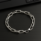 Bold Steel Chain Bracelet for Men