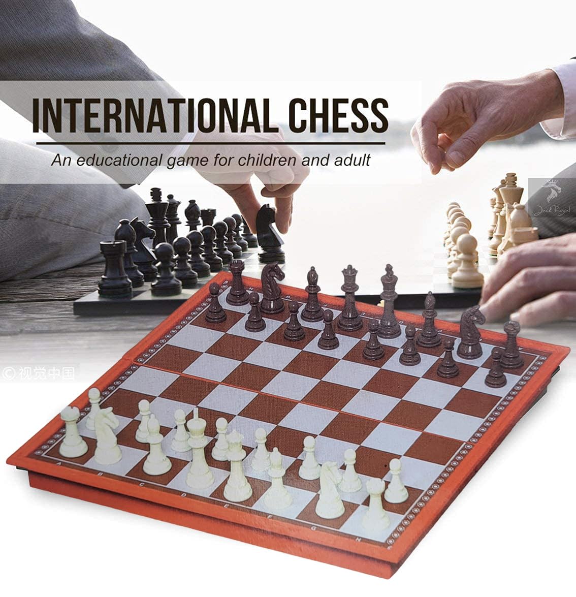 Chess Board Set Magnetic Travel Folding Board Games Portable