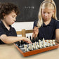 Chess Board Set Magnetic Travel Folding Board Games Portable