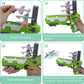 Airplane Launcher Toy Catapult Aircrafts Gun with 4 Foam Aircrafts,