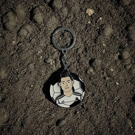 ⚽ Cartoon Footballer Keychain |