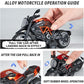 Bike Diecast Motorcycle Model Pull Back Vehicles Superbike ATank,