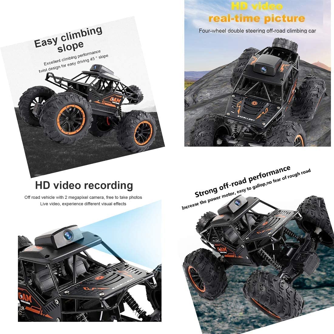 Rc Cars with 720P Hd FPV WiFi Camera|