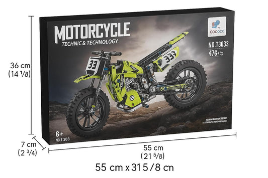 Motorcycle Toy Building Blocks Kit,Stem Bricks Sets,Toys