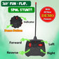 9802 Rechargeable 5 Functions 360° Rotating & Rolling Big Stunt Car Toy