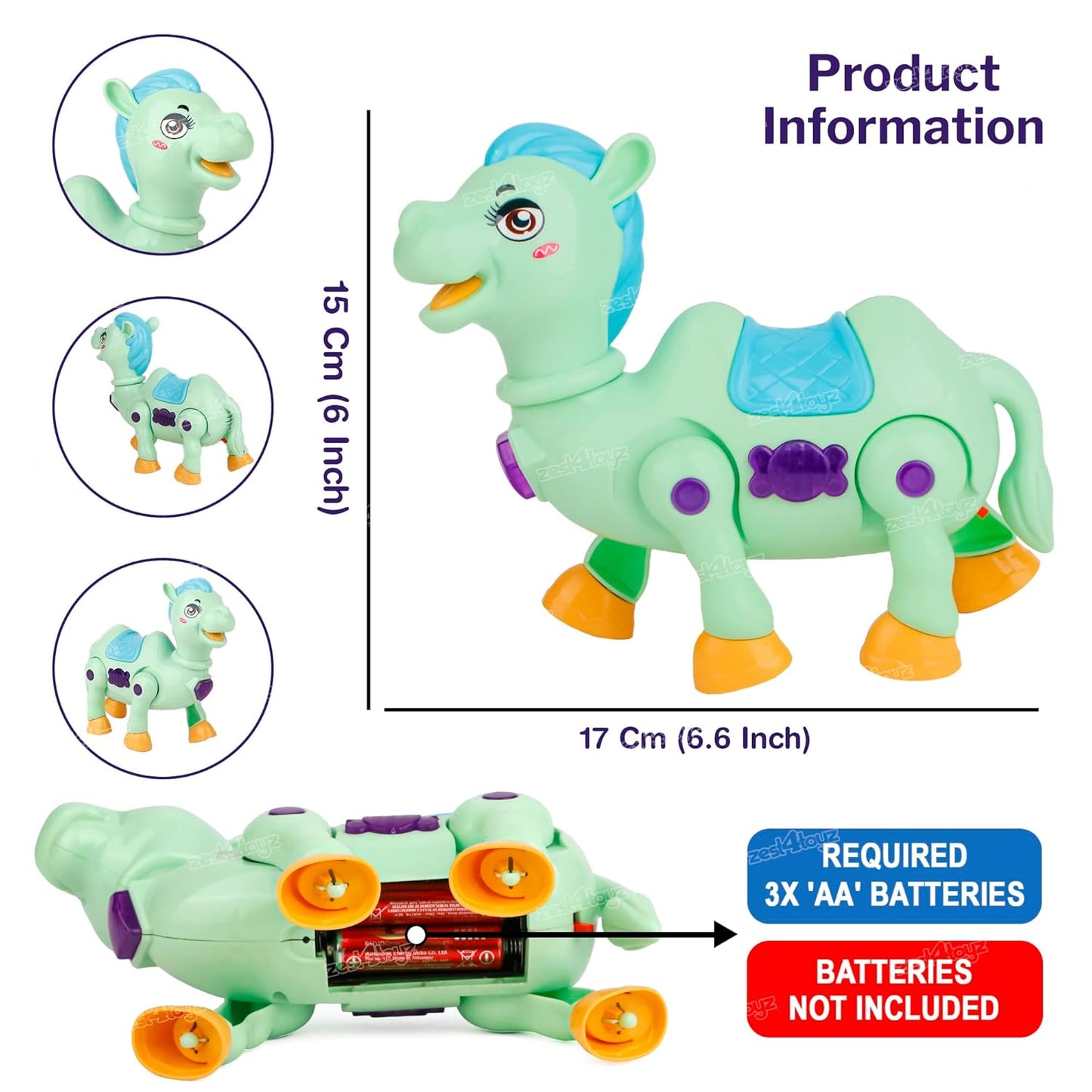 Musical Camel Toy for Kids