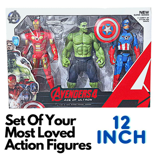 🦸‍♂️ Avengers 3 Action Figure Set