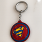 Superman 3D Convex Spinner Keychain