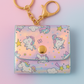 Unicorn Holographic Mini Wallet Keychain