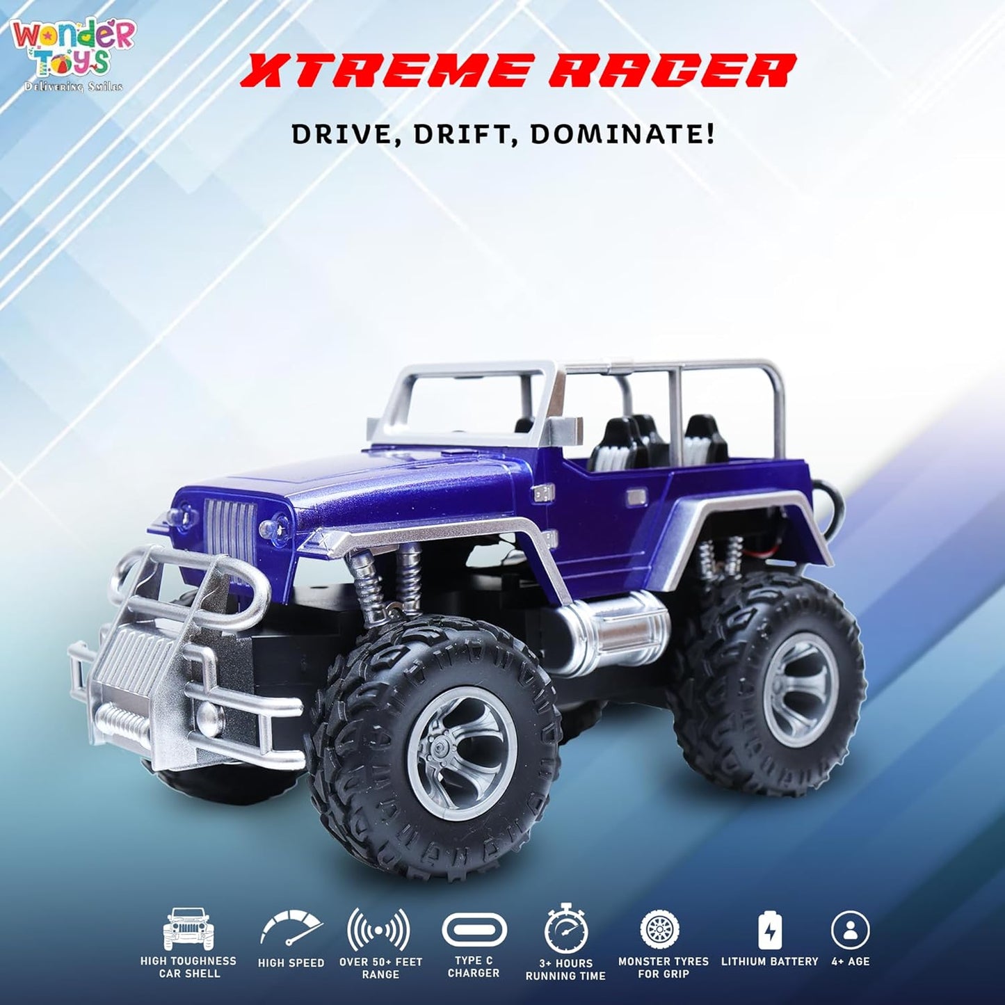 Xtreme Racer Off Roader Rechargeable Remote Control Car