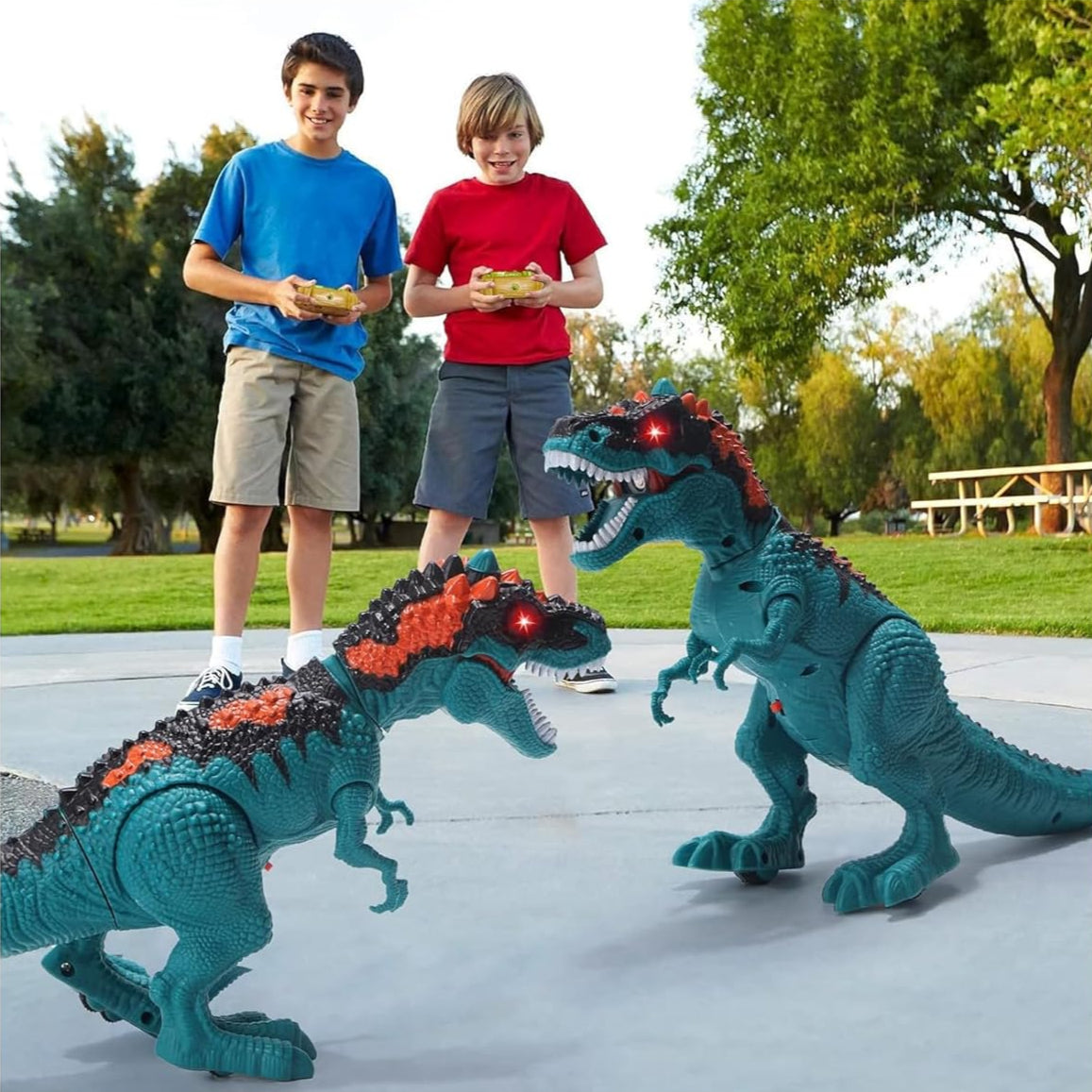 Remote Control Dinosaur Toy - Interactive Toy Walking